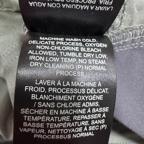 Kuhl Pants Women 16 Green Nylon Stretch Mid Rise Capri Rushed Leg Outdoor Hiking - Picture 16 of 16